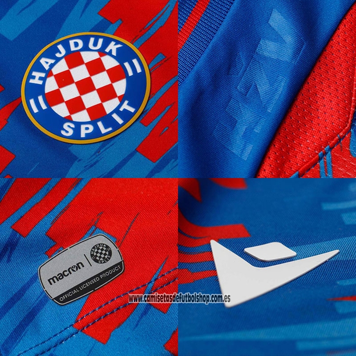 Segunda Camiseta Hajduk Split 21-22 Tailandia